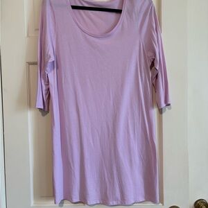 Lavender Women's Tunic Top